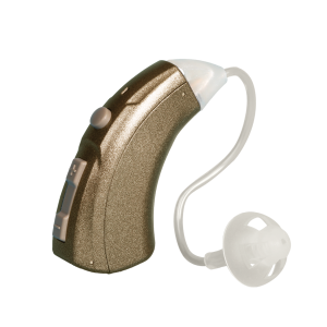 reVel self-fitting open fit hearing aid - bronze