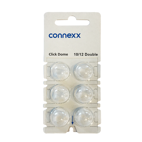 Signia 10 12mm click double domes large