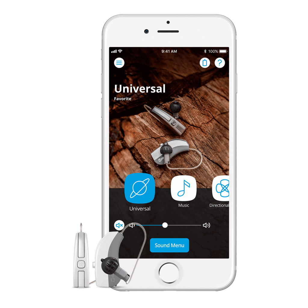 Widex Evoke hearing aids and iPhone