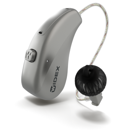 Widex Moment Sheer 440 hearing aid.