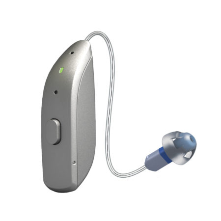ReSound One Rechargeable Left Sparkling Silver