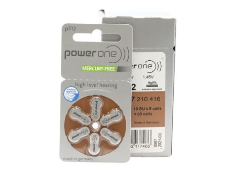 powerone size 312 6 pack