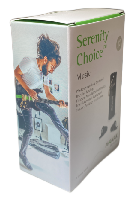 Serenity Choice Ear Plugs for Music by Phonak