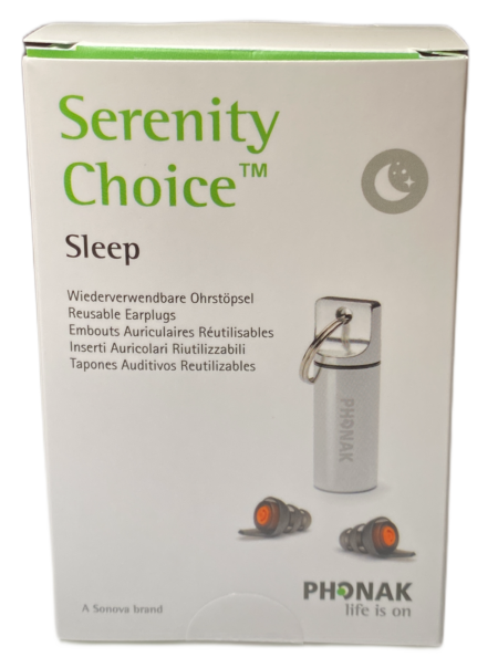 Serenity Choice Ear Plugs for Sleep by Phonak