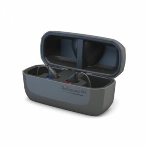 ReSound Omnia Standard Charger with Omnia hearing aids.