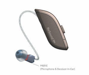 ReSound Omnia 9 hearing aid with organic hearing.