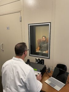 Hearing test for Sensorineural hearing loss.